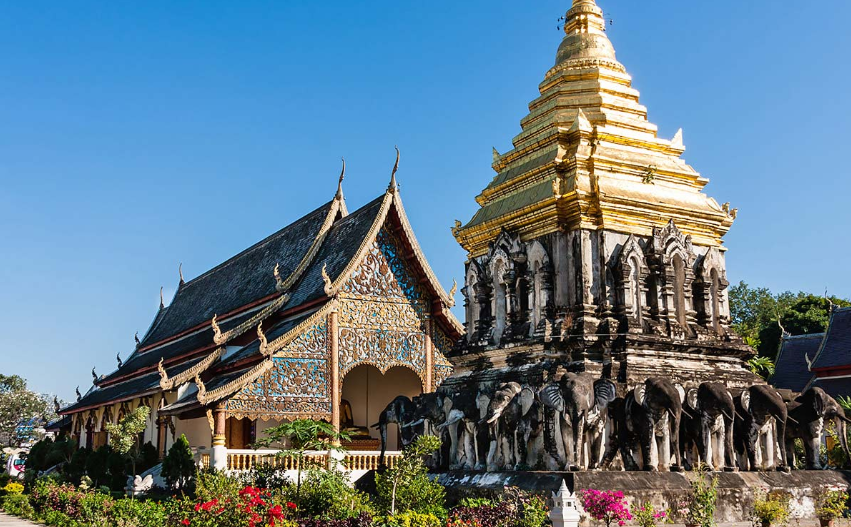 Thailand chengmai Wat Chiang Man Wat Chiang Man Thailand - chengmai - Thailand