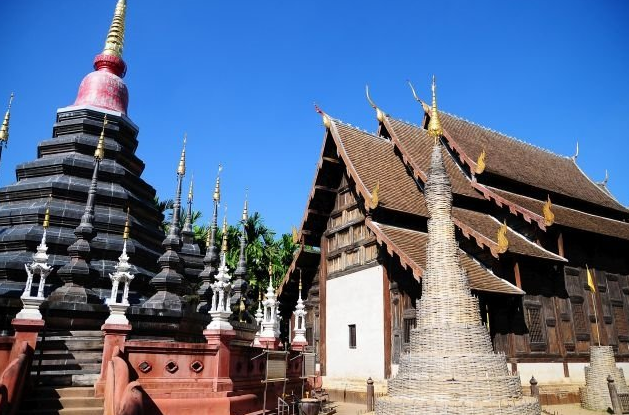 Thailand chengmai Wat Phan Tao Wat Phan Tao Asia - chengmai - Thailand