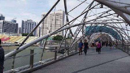 Hotels near The Helix Bridge  Singapore
