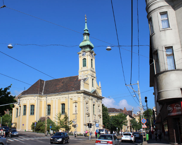 Hungary Budapest Havas Boldogasszony templom Havas Boldogasszony templom Havas Boldogasszony templom - Budapest - Hungary