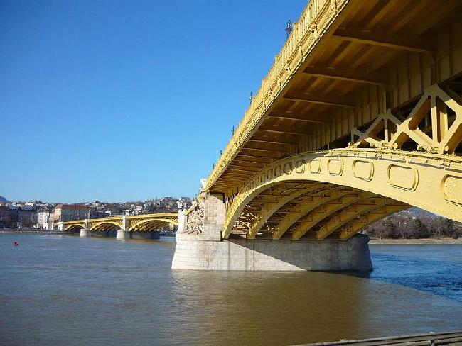 Hungary Budapest Margit Bridge Margit Bridge Central Hungary - Budapest - Hungary