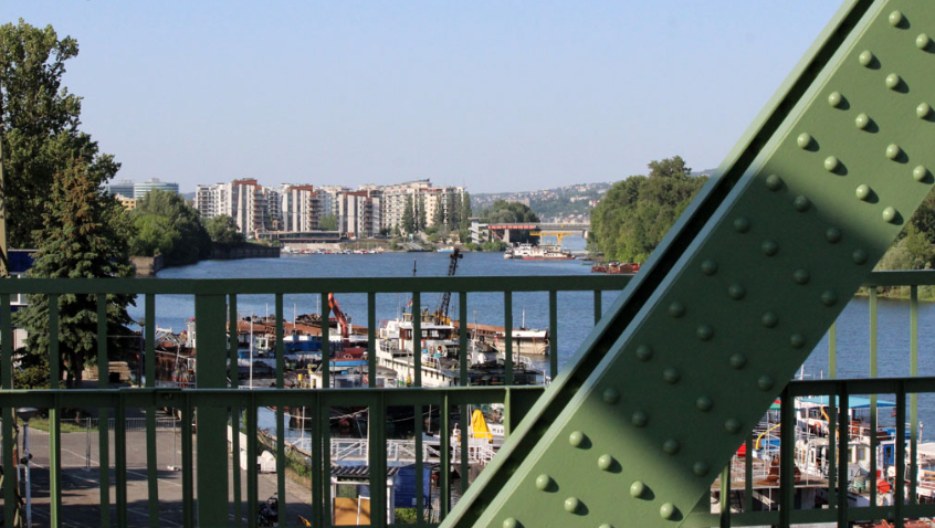 Hungary Budapest North Railroad Bridge North Railroad Bridge Budapest - Budapest - Hungary