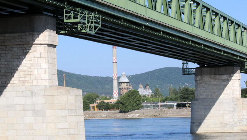 Hungary Budapest North Railroad Bridge North Railroad Bridge Budapest - Budapest - Hungary