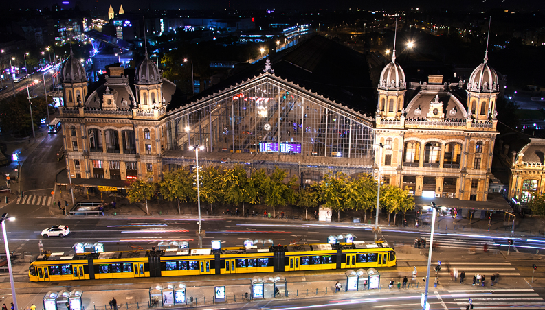 Hungary Budapest Nyugati Palyaudvar Station Nyugati Palyaudvar Station Central Hungary - Budapest - Hungary