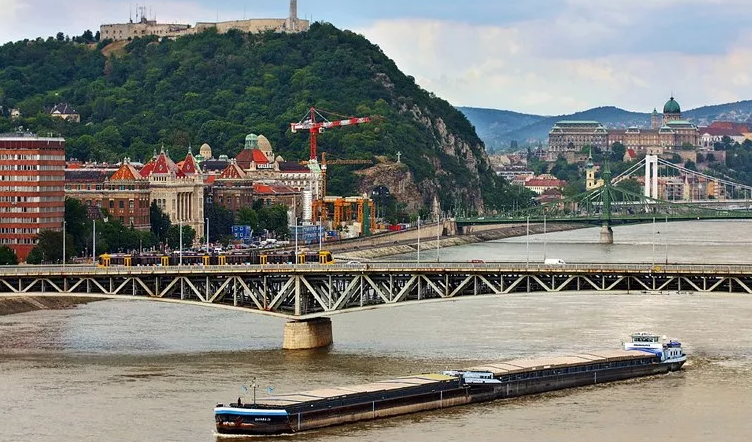 Hungary Budapest Petofi Bridge Petofi Bridge Budapest - Budapest - Hungary