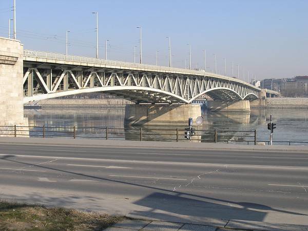 Hungary Budapest Petofi Bridge Petofi Bridge Hungary - Budapest - Hungary