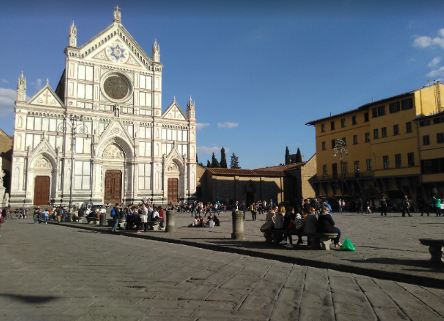 Italy Florence Piazza Santa Croce Piazza Santa Croce Firenze - Florence - Italy