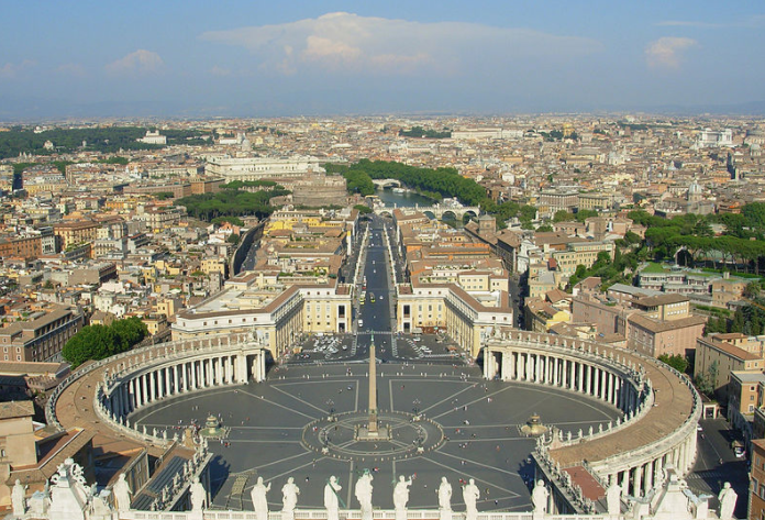 Italy Rome San Pietro Square San Pietro Square San Pietro Square - Rome - Italy