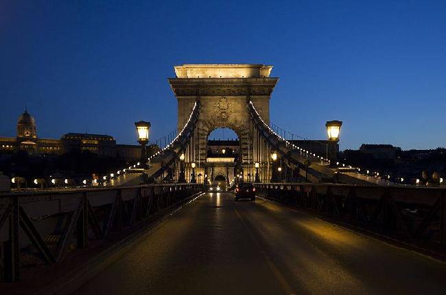 Hungary Budapest Chain Bridge Chain Bridge Chain Bridge - Budapest - Hungary