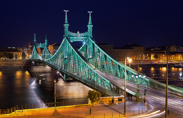 Hungary Budapest Chain Bridge Chain Bridge Central Hungary - Budapest - Hungary