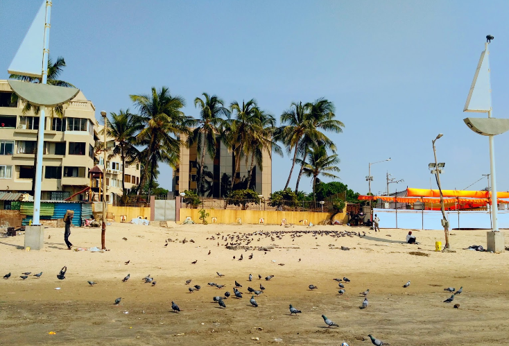 India Mumbai  Juhu Beach Juhu Beach Maharashtra - Mumbai  - India