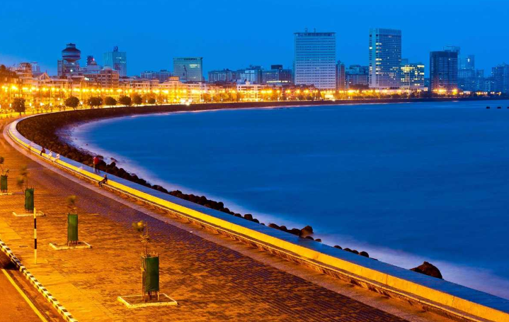 India Mumbai  Marine Drive Marine Drive Maharashtra - Mumbai  - India