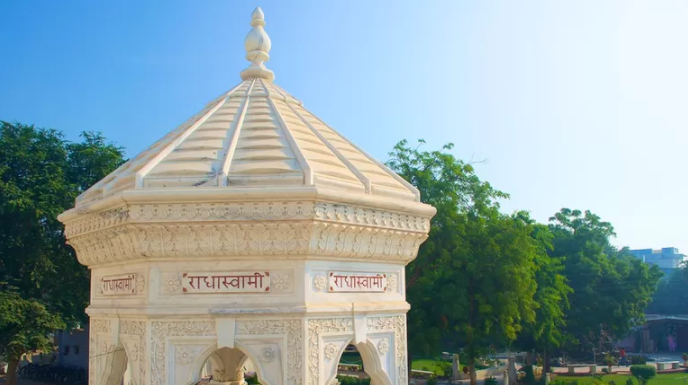 India Agra Samadh Soamiji Maharaj - Soami Bagh Samadh Soamiji Maharaj - Soami Bagh Uttar Pradesh - Agra - India