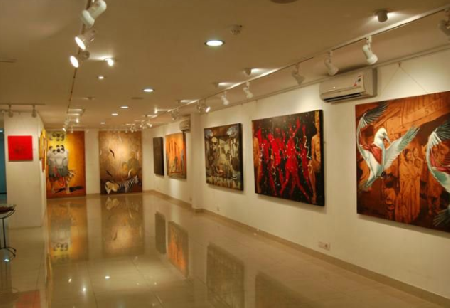 Hotels near Venkatappa Art Gallery  Bangalore