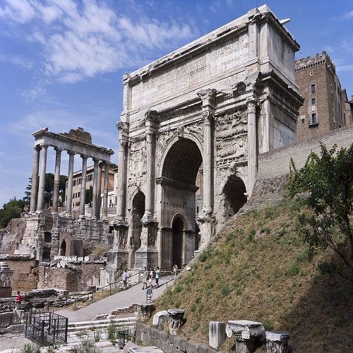 Italy Rome Septimio Severo Arch Septimio Severo Arch Roma - Rome - Italy