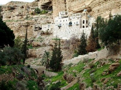 Palestine Ariha St. George Monastery St. George Monastery Ariha - Ariha - Palestine