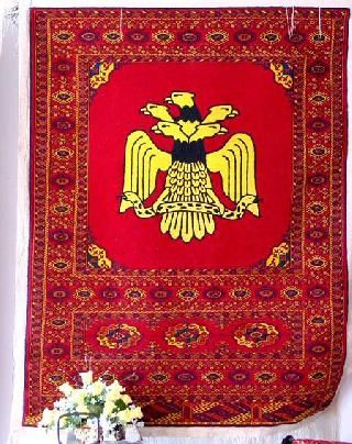 Turkmenistan Asgabat Carpets Museum Carpets Museum Turkmenistan - Asgabat - Turkmenistan
