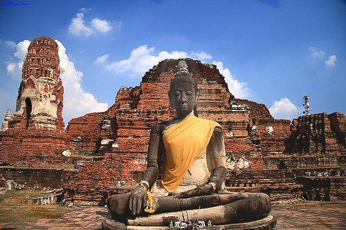 Thailand Ayutthaya  Wat Mahathat Wat Mahathat Ayutthaya - Ayutthaya  - Thailand