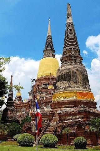 Thailand Ayutthaya  Wat Yai Chai Mongkol Wat Yai Chai Mongkol Ayutthaya - Ayutthaya  - Thailand