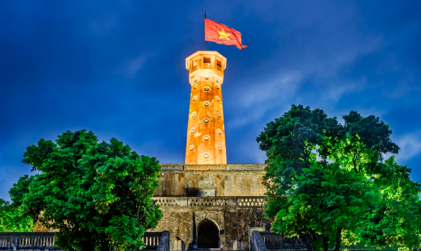 Vietnam Hanoi Flag Tower Of Hanoi Flag Tower Of Hanoi Red River Delta - Hanoi - Vietnam