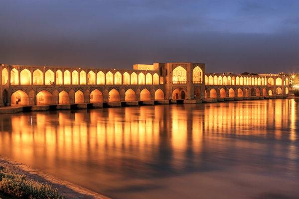 Iran Esfahan Khaju Bridge Khaju Bridge Iran - Esfahan - Iran