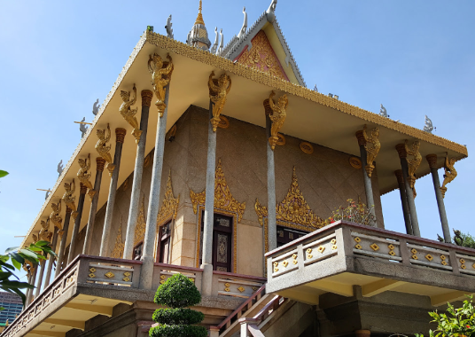 كامبوديا بنوم بنه معبد لانجكا معبد لانجكا بنوم بنه - بنوم بنه - كامبوديا