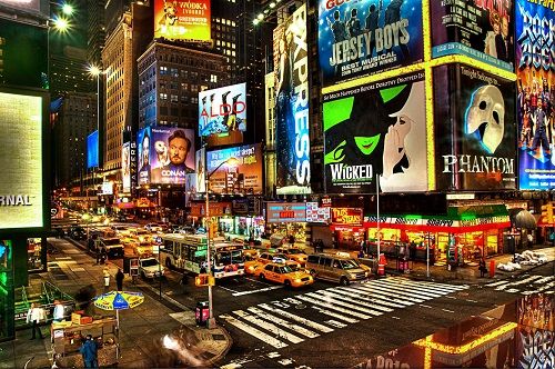 United States of America New York Broadway road Broadway road Broadway road - New York - United States of America