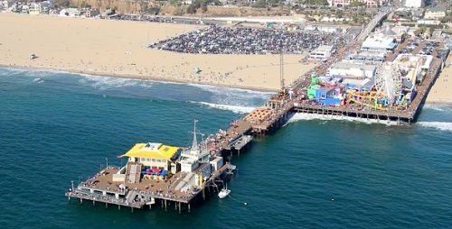 United States of America Los Angeles Santa Monica Pier Santa Monica Pier Santa Monica Pier - Los Angeles - United States of America