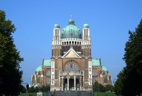 Belgium Brussels Basilica of the Sacred Heart Basilica of the Sacred Heart Basilica of the Sacred Heart - Brussels - Belgium
