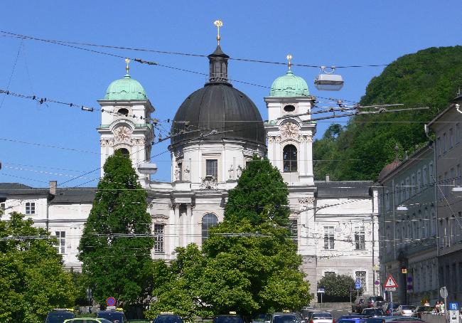 Austria Salzburg Dreifaltigkeitskirche Dreifaltigkeitskirche Dreifaltigkeitskirche - Salzburg - Austria