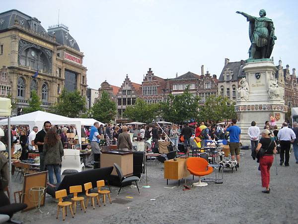 Belgium Ghent Friday Market Friday Market Ghent - Ghent - Belgium