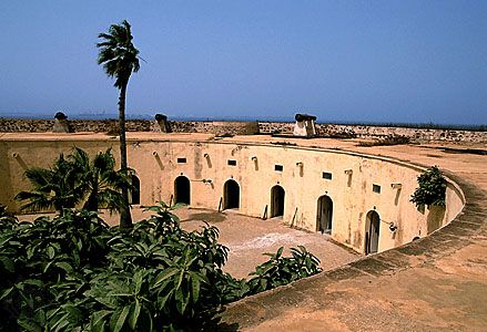 Senegal Goree  Island The Citadel The Citadel Senegal - Goree  Island - Senegal