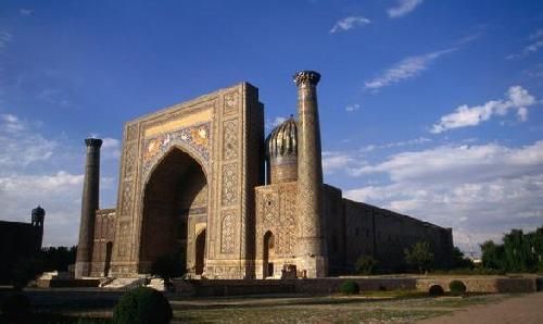 Uzbekistan Samarkand  Madrasa Shir Dor Madrasa Shir Dor Samarkand - Samarkand  - Uzbekistan