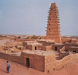 Niger Agadez  Great Mosque Great Mosque Agadez - Agadez  - Niger