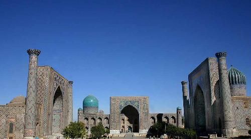 Uzbekistan Samarkand  The History of Monuments Museum The History of Monuments Museum Uzbekistan - Samarkand  - Uzbekistan