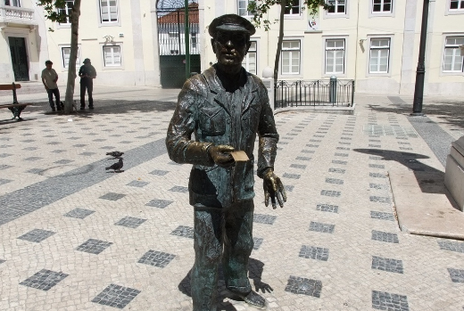 Portugal Lisbon Cauteleiro Statue Cauteleiro Statue Cauteleiro Statue - Lisbon - Portugal