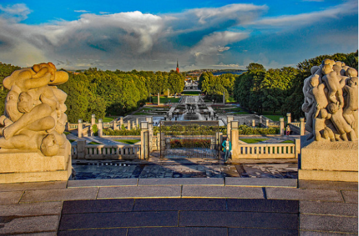 Norway Oslo Frogner Park Frogner Park Buskerud - Oslo - Norway