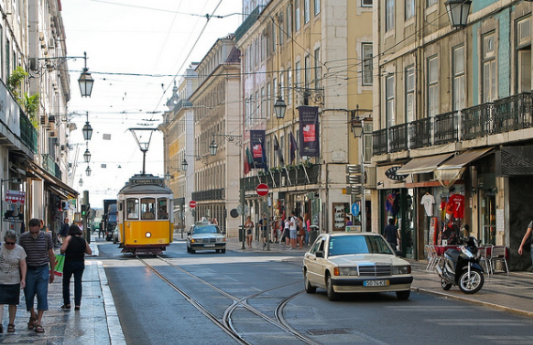 Portugal Lisbon Prata Street Prata Street Lisbon - Lisbon - Portugal