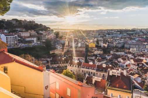 Portugal Lisbon Sophia de Mello Breyner Andresen viewpoint Sophia de Mello Breyner Andresen viewpoint Lisbon - Lisbon - Portugal