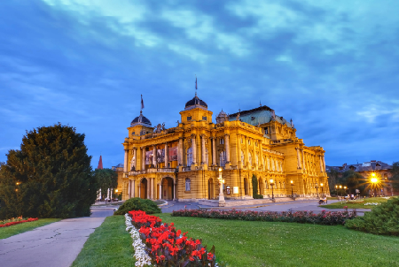 Hotels near Croatian National Theater  Zagreb