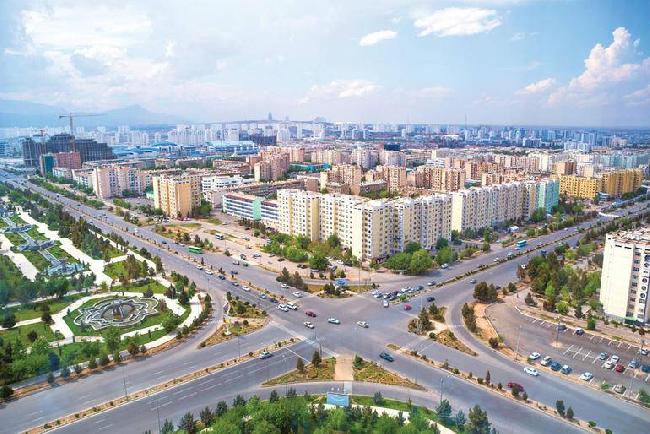 Turkmenistan Asgabat City center City center Turkmenistan - Asgabat - Turkmenistan