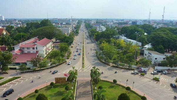 Laos Vientiane  City center City center Laos - Vientiane  - Laos