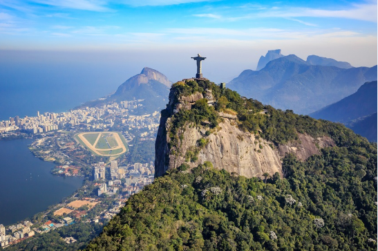 Brazil Rio De Janeiro Corcovado mountain Corcovado mountain Brazil - Rio De Janeiro - Brazil