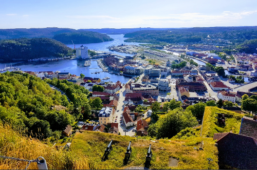 Norway Oslo Halden town Halden town Buskerud - Oslo - Norway