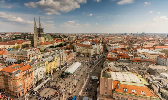 Croatia Zagreb City center City center Grad Zagreb - Zagreb - Croatia