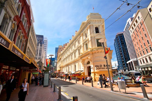 New Zealand Wellington  City center City center New Zealand - Wellington  - New Zealand