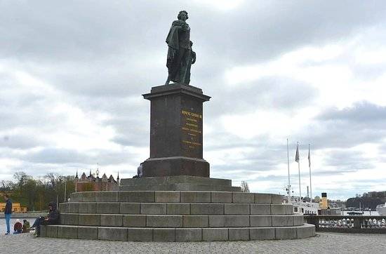Sweden Stockholm Gustavo III Statue Gustavo III Statue Stockholm - Stockholm - Sweden