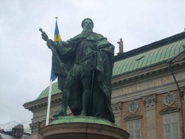 Sweden Stockholm Statue of Gustav Vasa Statue of Gustav Vasa Stockholm - Stockholm - Sweden