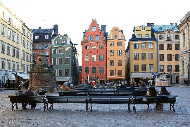 Sweden Stockholm Stortorget square Stortorget square Stockholm - Stockholm - Sweden