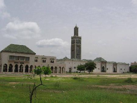 Hotels near Grand Mosque  Dakar
